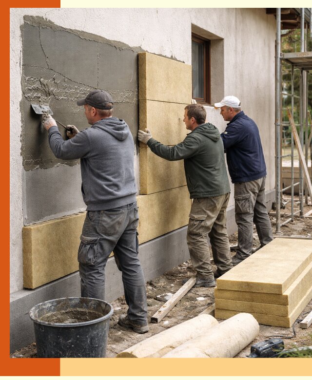 Утепление частного дома в прохладном — тепло, экономия и надежность