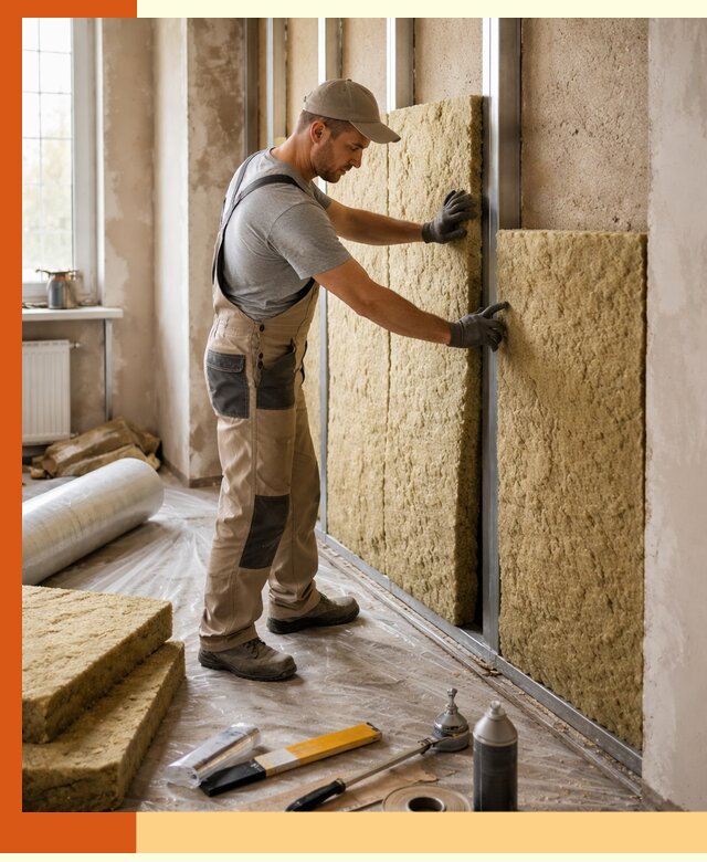 Утепление квартиры в прохладном — комплексная теплоизоляция стен и полов