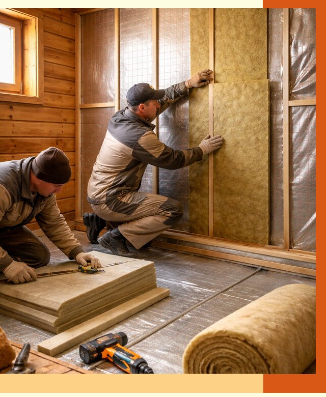 Утепление бани изнутри в прохладном под ключ от 4550 руб./м² | ТепломастерПрх