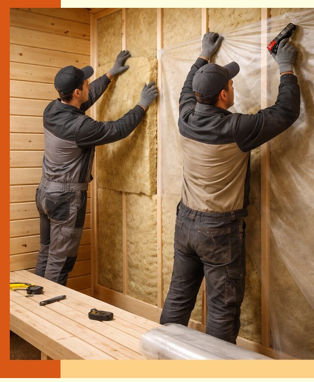 Профессиональное утепление сауны в прохладном с гарантиями качества