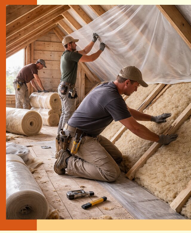 Утепление крыши изнутри в прохладном: профессионально и надежно