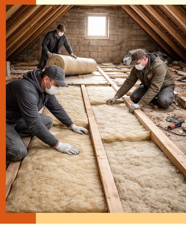 Утепление чердака в прохладном — профессиональная теплоизоляция кровли