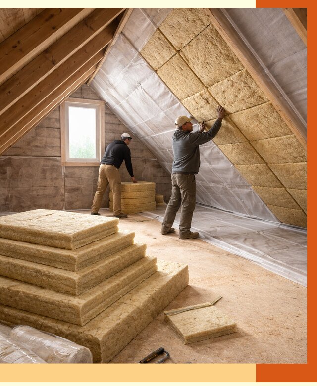 Утепление мансарды в прохладном от 2708 руб/м2 — комплексно и под ключ | ТепломастерПрх