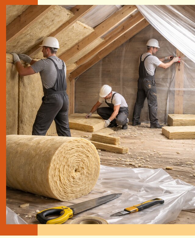 Профессиональное утепление мансарды в прохладном качественно и надежно