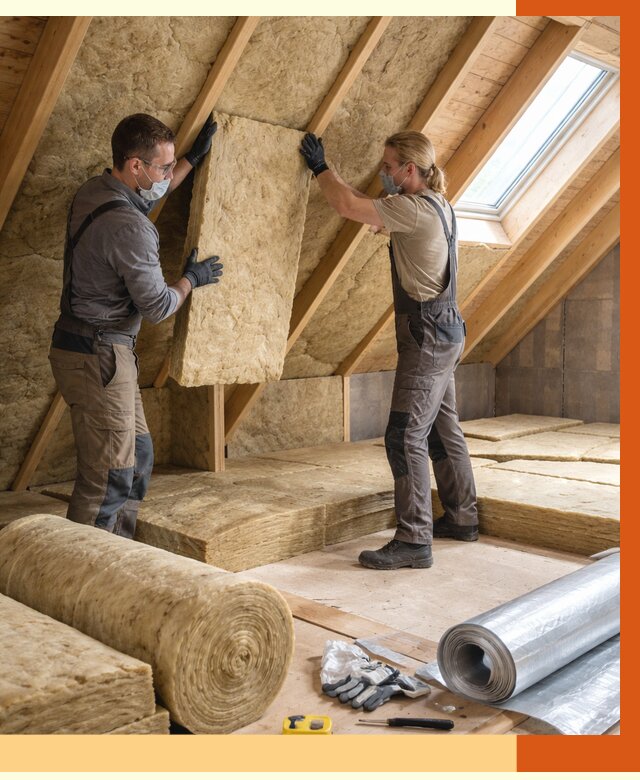 Утепление мансарды минватой в прохладном от 4550 руб./м2 — монтаж и пароизоляция | ТепломастерПрх