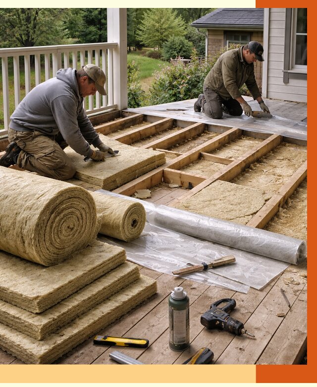 Утепление террасы в прохладном от 4550 руб./м2 — утеплить террасу под ключ | ТепломастерПрх