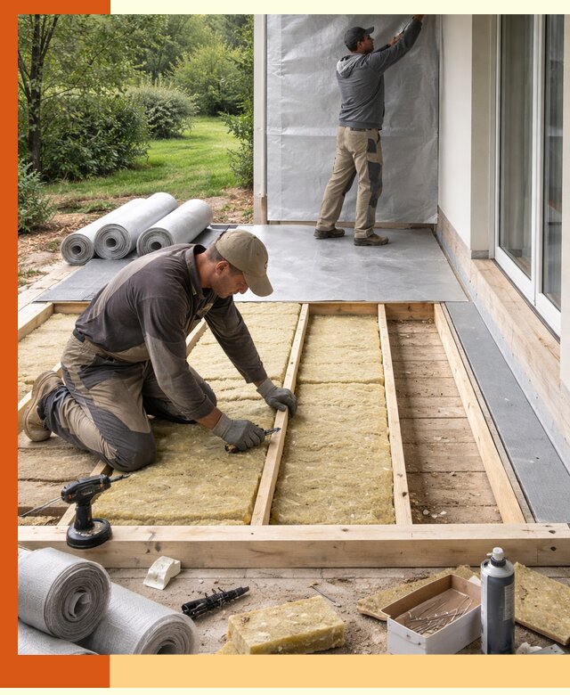 Утепление террасы в прохладном — тепло и защита круглогодично