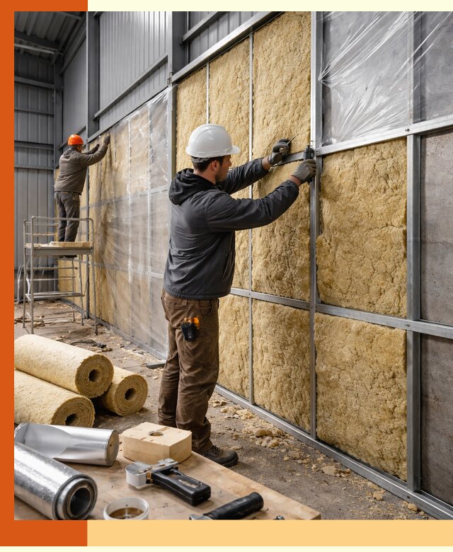 Утепление ангара в прохладном — профессиональная теплоизоляция помещений