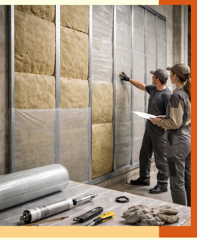 Утепление склада химсырья в прохладном от 4875 руб. под ключ | ТепломастерПрх