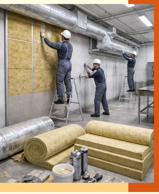 Утепление пищевого цеха в прохладном от 13541 руб./м² — комплексно под ключ | ТепломастерПрх