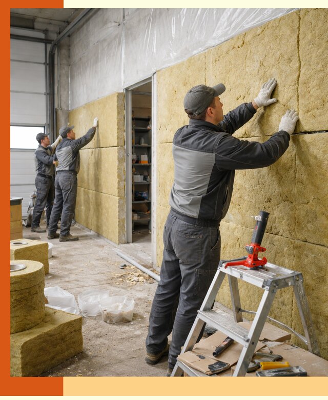 Утепление автосервиса и мастерских в прохладном качественно и надёжно