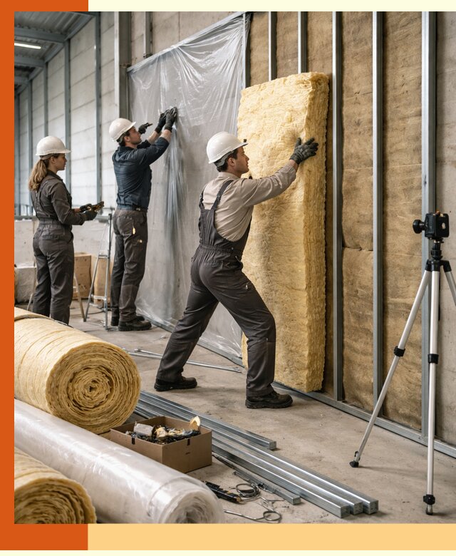 Утепление складского терминала в прохладном профессионально и надёжно