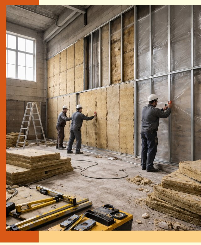 Утепление спортивного зала в прохладном качественно и недорого