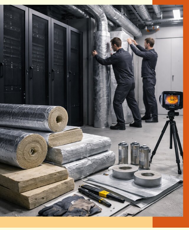 Утепление серверной в прохладном от 9208 руб./м² — комплексно под ключ | ТепломастерПрх