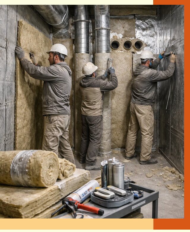 Утепление венткамеры в прохладном под ключ от 1571 руб. — профессионально | ТепломастерПрх