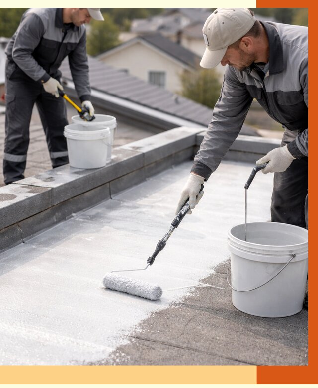 Утепление кровли жидкой теплоизоляцией в прохладном от 2329 руб./м2 | ТепломастерПрх