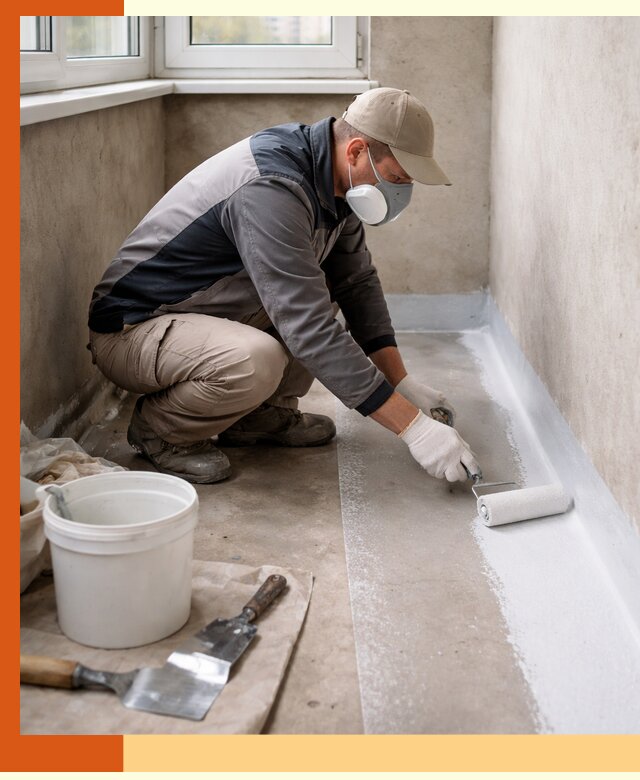 Утепление балкона жидкой теплоизоляцией в прохладном