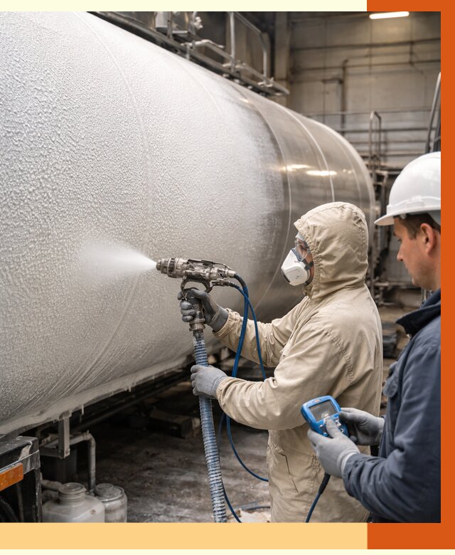 Утепление автоцистерны жидкой теплоизоляцией в прохладном от 15708 руб. под ключ | ТепломастерПрх