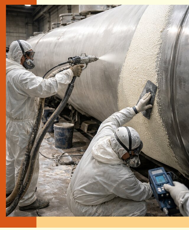 Утепление автоцистерн жидкой теплоизоляцией в прохладном