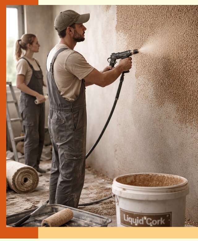 Утепление стен жидкой пробкой в прохладном эффективное и долговечное