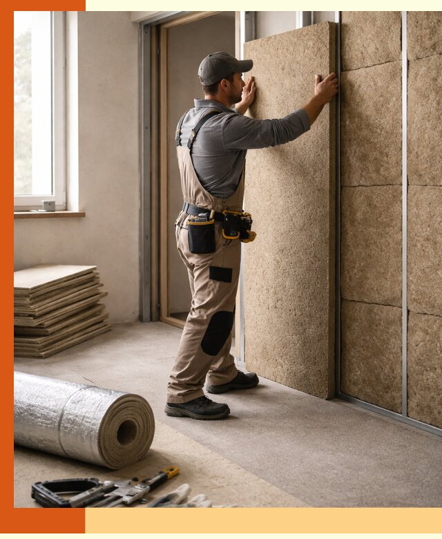 Шумоизоляция дома в прохладном — комплексная защита от шума