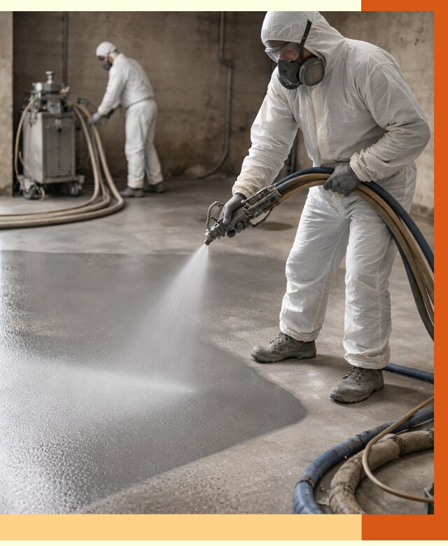 Гидроизоляция полимочевиной в прохладном от 9208 руб/м² — напыление полимерной гидроизоляции | ТепломастерПрх