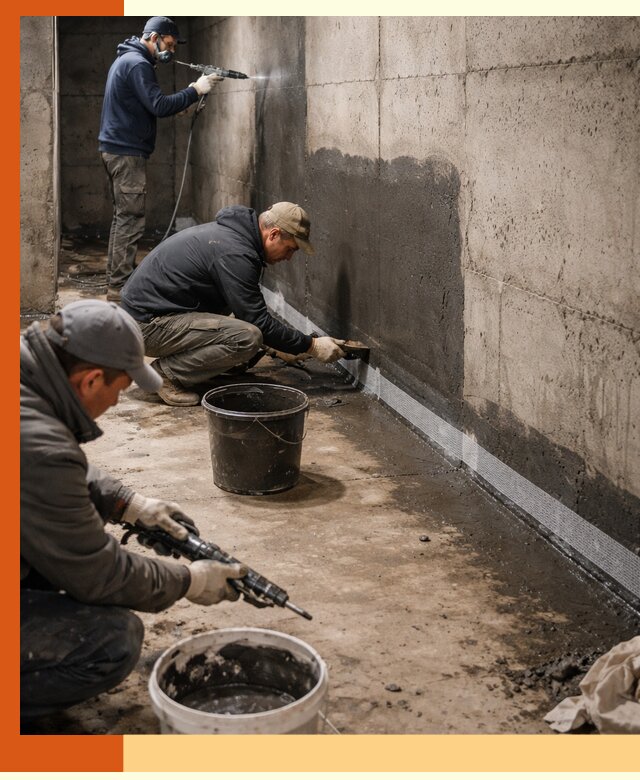 Гидроизоляция подвала в прохладном — комплексная защита от влаги