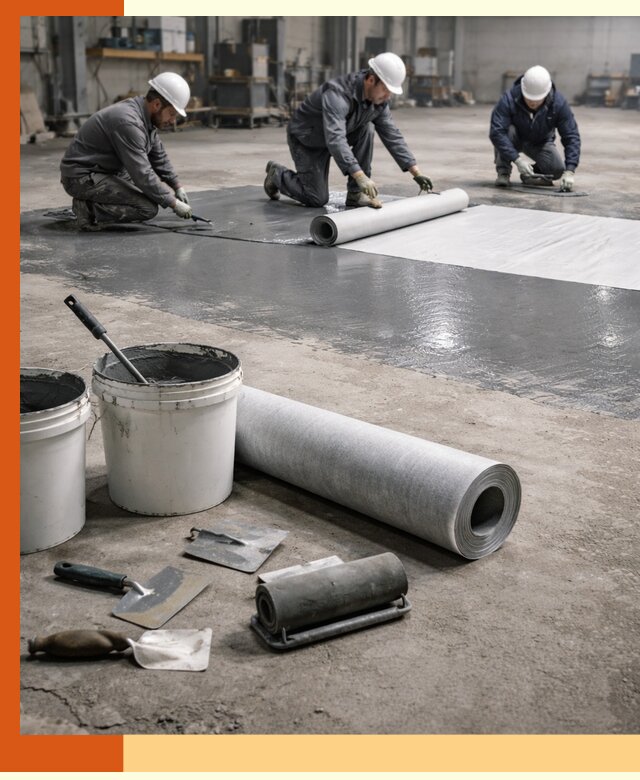 Гидроизоляция промышленного пола в прохладном — защита и долговечность