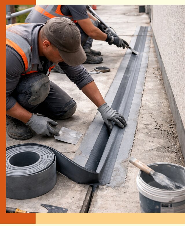 Гидроизоляция деформационного шва в прохладном профессионально и надежно