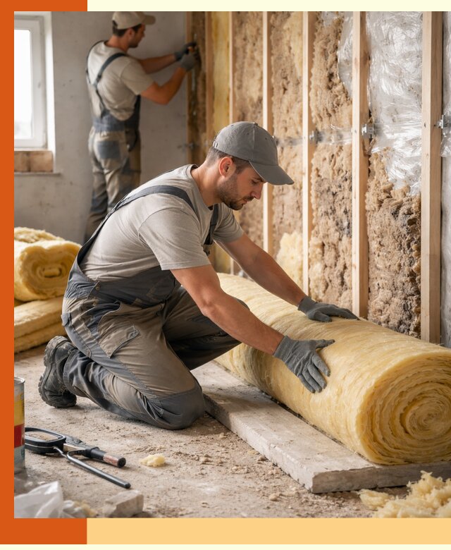 Восстановление теплоизоляции зданий и конструкций в прохладном